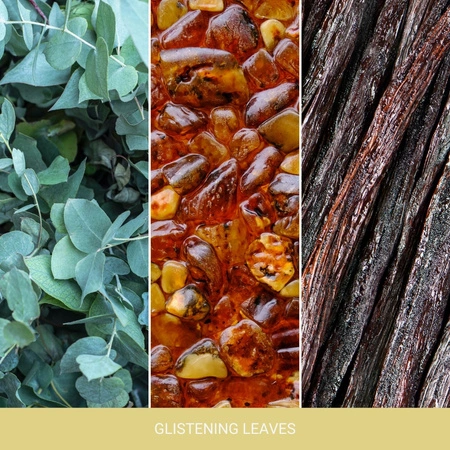 YANKEE CANDLE Signature Mini świeca w słoiku GLISTENING LEAVES 37g