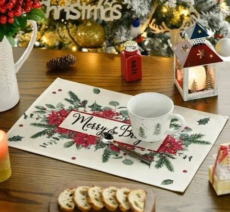 ECARLA podkładka na stół świąteczna 30x45cm MP27