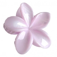 ECARLA spinka-klamra do włosów kwiat perłowy melanż Blady Lilak SP399