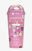 HISKIN Body Set Sweet zestaw kąpielowy [balsam +żel +kulka +myjka] Pina Colada