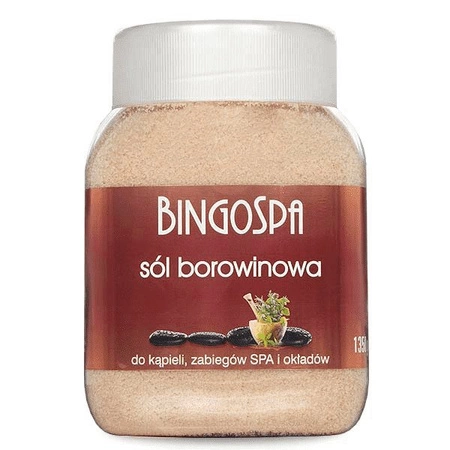 BINGOSPA Sól borowinowa do kąpieli i okładów 1250g