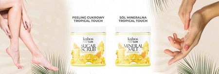 KABOS Foot Care sól do stóp mineralna Tropical Touch 250g