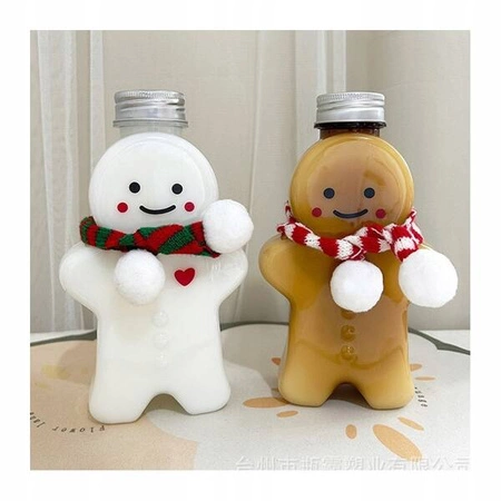 ECARLA butelka świąteczna 350ml Piernik z szalikiem BD38