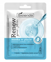 BIELENDA Renew Your Skin maska do twarzy w płacie nawilżająca 1szt