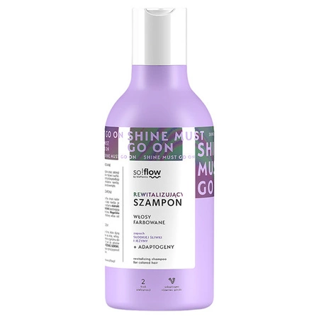 SO!FLOW rewitalizujący szampon do włosów 400ml TERMIN  11-11-2025