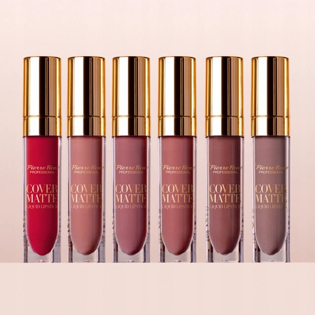 PIERRE RENE Cover Matte płynna matowa pomadka do ust 08 04 Dusky Rose 5ml