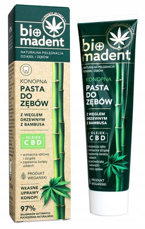 BIO MADENT pasta do zębów Konopna 100ml