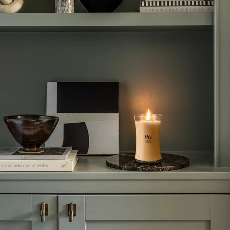 WOODWICK Pluswick Duża świeca w słoiku GOLDEN BOURBON 609,5g