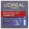 L'OREAL Revitalift Laser X3 krem-maska anti-age na noc Terapia Regenerująca 50ml