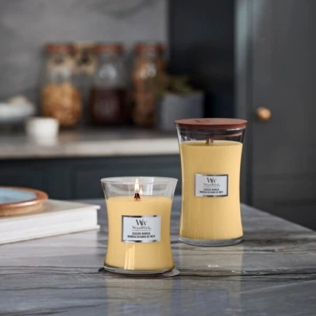 WOODWICK PlusWick duża świeca w słoiku SEASIDE MIMOSA 609,5g