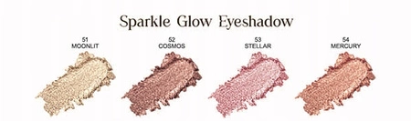 GOLDEN ROSE Glitter Glow cień do powiek brokatowy 01 Diamond 2,5g