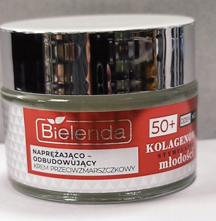 BIELENDA krem do twarzy odbudowujący przeciwzmarszczkowy 50+ 50ml