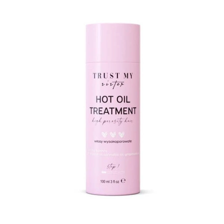 TRUST MY SISTER Olej do włosów wysokoporowatych 100ml