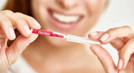 DENTEK Easy Brush szczoteczki interdentalne Iso 2 Fresh Mint 6szt