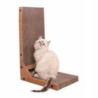 ECARLA drapak dla kota tekturowy z zabawką piłką 40x26x60cm KOT11