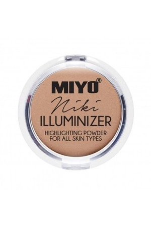 MIYO Illuminizer 3in1 rozświetlacz do twarzy, ciała i powiek 04 Niki 9g