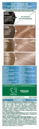 GARNIER Color Naturals Creme farba do włosów 102+ Mrożny Srebrny Blond