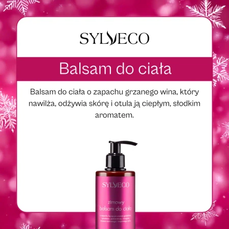 SYLVECO Zima balsam do ciała o zapachu grzanego wina 300ml