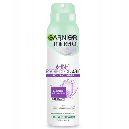 GARNIER Mineral 6w1 Protection Floral Fresh 48h 200ml