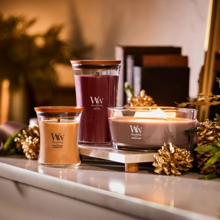 WOODWICK Pluswick duża świeca w słoiku ROUGE OUD 609,5g
