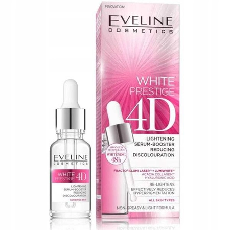 EVELINE White Prestige 4d serum-booster redukujące przebarwienia 18ml