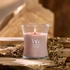 WOODWICK Pluswick średnia świeca w słoiku PATCHOULI CREME 275g