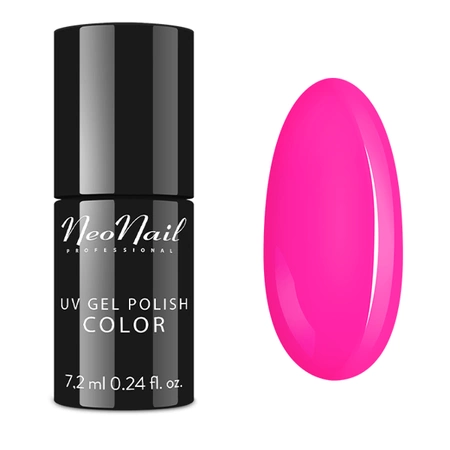 NEONAIL Lakier hybrydowy Neon Pink 7,2ml TERMIN 02-2025