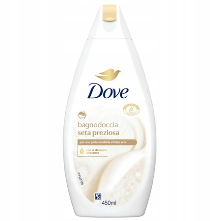 DOVE Bagnodoccia żel pod prysznic / płyn do kąpieli Seta Preziosa 450ml