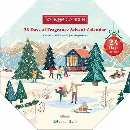 YANKEE CANDLE Apres Ski kalendarz adwentowy ze świeczkami WIENIEC
