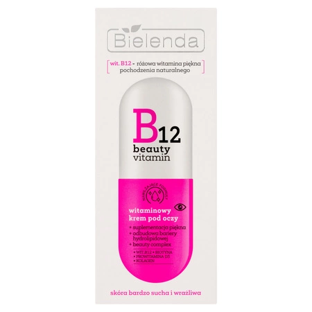 BIELENDA B12 Beauty Vitamin witaminowy krem pod oczy 15ml