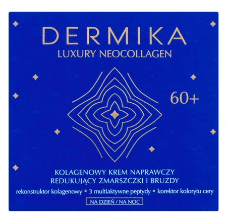 DERMIKA Luxury Neocollagen krem 60+ 50ml TERMIN 12-2025