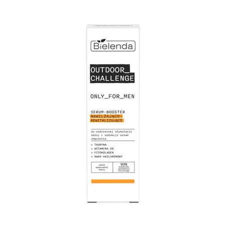 BIELENDA Outdoor Challenge Men serum-booster do twarzy nawilżająco rewitalizujące 30ml