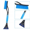 ECARLA skrobaczka do szyb z miotłą Niebieska 