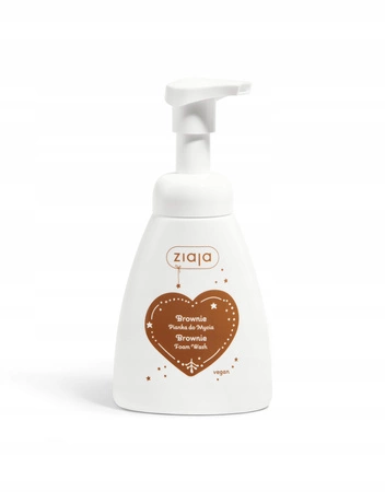 ZIAJA Świąteczne Aromaty pianka do mycia BROWNIE 250ml