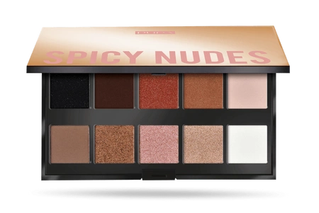PUPA Make Up Stories paleta cieni do powiek 001 Spicy Nudes 18g