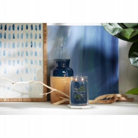 YANKEE CANDLE Signature Duża świeca w słoiku BAYSIDE CEDAR 567g