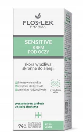 FLOSLEK Sensitive krem pod oczy do skóry wrażliwej 30ml