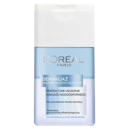 L'OREAL Demakijaż dwufazowy płyn do demakijażu oczu i ust 125ml