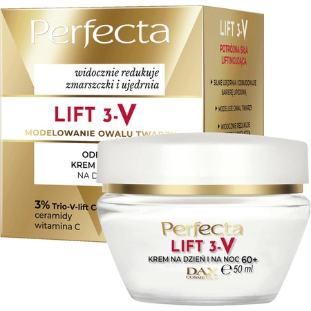 DAX Perfecta Lift 3-V krem do twarzy odbudowujący 60+ 50ml