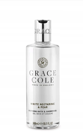 GRACE COLE White Nectarine & Pear żel do kąpieli i pod prysznic 300ml