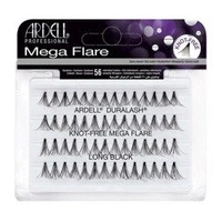 ARDELL Mega Flare kępki Knot-Free Mega Flare Long Black