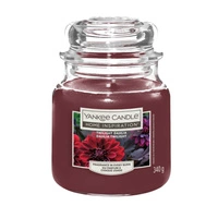 YANKEE CANDLE Home Inspiration Średnia świeca w słoiku TWILIGHT DAHLIA 340g