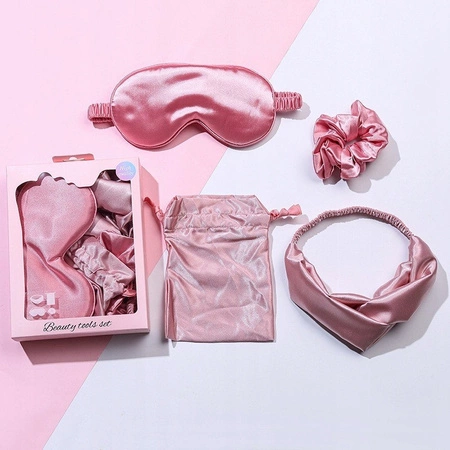 ECARLA zestaw akcesoriow do spania Róż OPK19