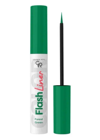 GOLDEN ROSE Flash Liner Colered kolorowy eyeliner 102 Forest Green 3,5ml