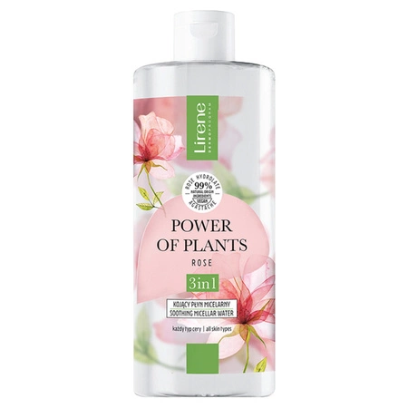 LIRENE Power of Plants Róża kojący płyn micelarny