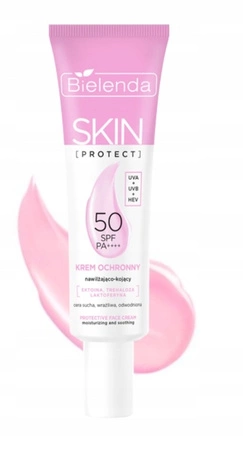 BIELENDA Skin Protect krem ochronny nawilżająco-kojący SPF 50 40ml