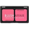 CATRICE Blush Affair róż do policzków paletka w pudrze i kremie 020 Pleasing Pink 6g 