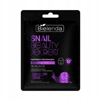 BIELENDA Snail Beauty Secret maska do twarzy w płacie odbudowująca 1szt