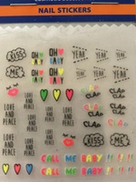 TOP CHOICE naklejki na paznokcie 7767 1szt