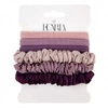 ECARLA zestaw gumek frotek do włosów Fiolet GUM153FIO 6szt